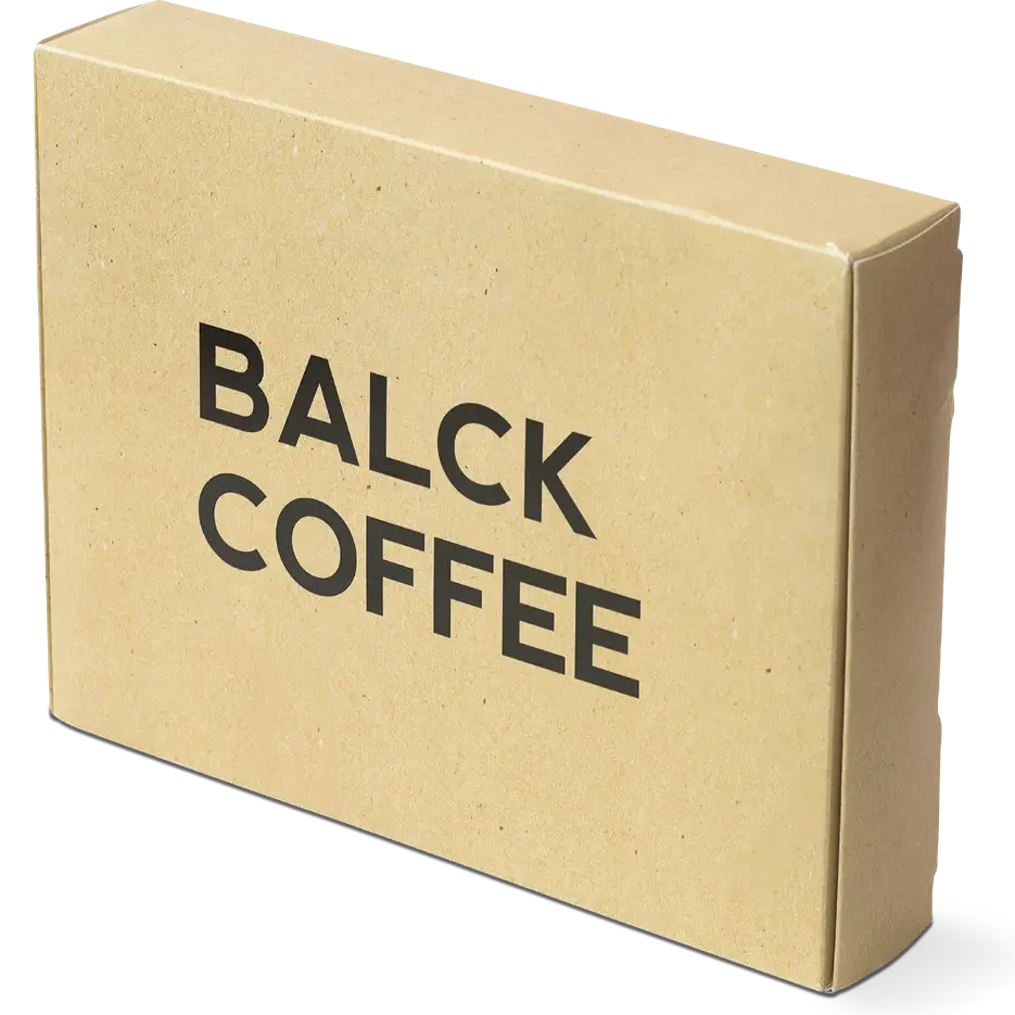 Balck-Coffee förpackningar med eget tryck